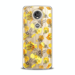 Lex Altern TPU Silicone Motorola Case Watercolor Yellow Bee