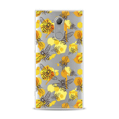 Lex Altern TPU Silicone Sony Xperia Case Watercolor Yellow Bee