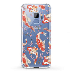 Lex Altern TPU Silicone Samsung Galaxy Case Orange Koi Fishes