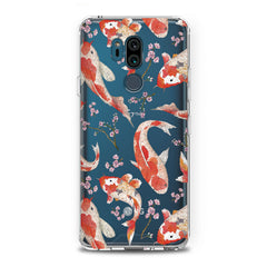 Lex Altern TPU Silicone LG Case Orange Koi Fishes