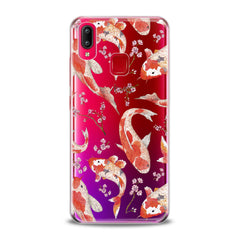 Lex Altern TPU Silicone VIVO Case Orange Koi Fishes