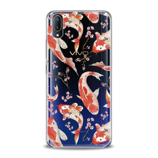 Lex Altern Orange Koi Fishes Vivo Case