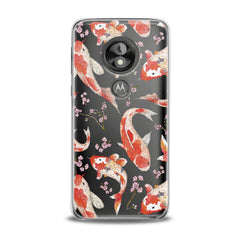 Lex Altern Orange Koi Fishes Motorola Case