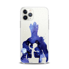 Lex Altern TPU Silicone iPhone Case Blue Watercolor Groot