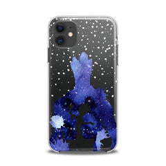 Lex Altern TPU Silicone iPhone Case Blue Watercolor Groot