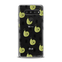 Lex Altern TPU Silicone LG Case Green Snail Pattern