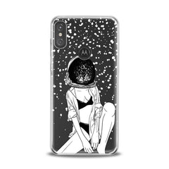 Lex Altern TPU Silicone Motorola Case Lady Astronaut