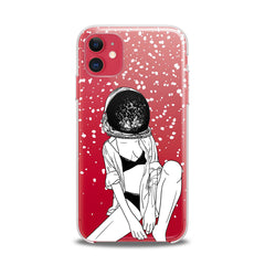 Lex Altern TPU Silicone iPhone Case Lady Astronaut