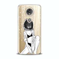 Lex Altern TPU Silicone Motorola Case Lady Astronaut