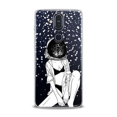 Lex Altern TPU Silicone Nokia Case Lady Astronaut