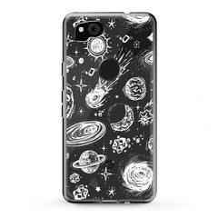 Lex Altern Google Pixel Case White Space Art