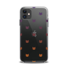 Lex Altern TPU Silicone iPhone Case Feline Faces Pattern