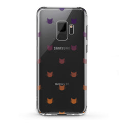 Lex Altern TPU Silicone Samsung Galaxy Case Feline Faces Pattern