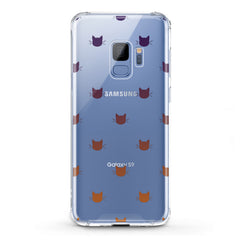 Lex Altern TPU Silicone Samsung Galaxy Case Feline Faces Pattern