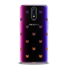 Lex Altern TPU Silicone Oppo Case Feline Faces Pattern