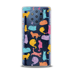 Lex Altern Bright Drawing Cats Nokia Case