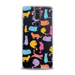 Lex Altern TPU Silicone Nokia Case Bright Drawing Cats