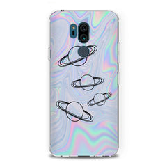 Lex Altern TPU Silicone LG Case Rainbow Saturn