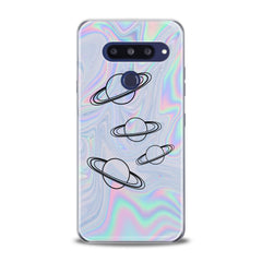 Lex Altern TPU Silicone LG Case Rainbow Saturn