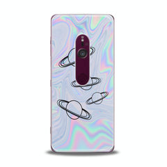 Lex Altern TPU Silicone Sony Xperia Case Rainbow Saturn