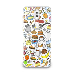 Lex Altern Chef Food Pattern Asus Zenfone Case