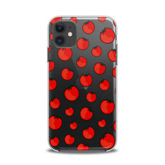 Lex Altern TPU Silicone iPhone Case Bright Tomatoes