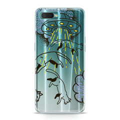 Lex Altern TPU Silicone Oppo Case Alien Cats