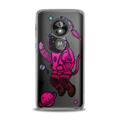 Lex Altern TPU Silicone Motorola Case Cat Astronaut