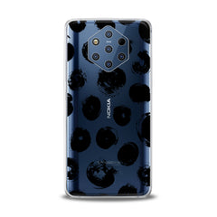 Lex Altern TPU Silicone Nokia Case Black Artwork