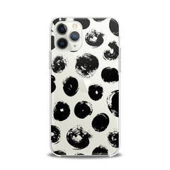 Lex Altern TPU Silicone iPhone Case Black Artwork