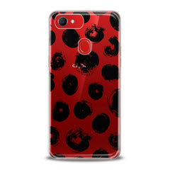 Lex Altern TPU Silicone Oppo Case Black Artwork