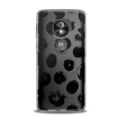 Lex Altern TPU Silicone Motorola Case Black Artwork