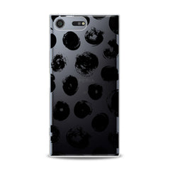 Lex Altern TPU Silicone Sony Xperia Case Black Artwork