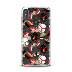 Lex Altern TPU Silicone Motorola Case Japanese Cats