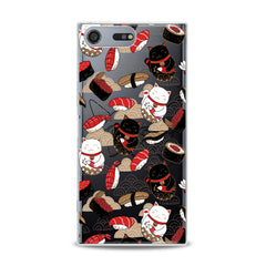 Lex Altern TPU Silicone Sony Xperia Case Japanese Cats