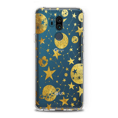 Lex Altern TPU Silicone LG Case Golden Space Art