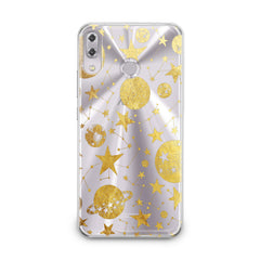 Lex Altern TPU Silicone Asus Zenfone Case Golden Space Art