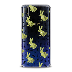 Lex Altern TPU Silicone VIVO Case Green Bunnies