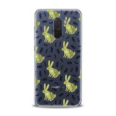 Lex Altern TPU Silicone Xiaomi Redmi Mi Case Green Bunnies