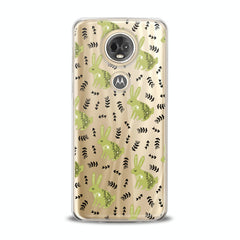 Lex Altern TPU Silicone Motorola Case Green Bunnies