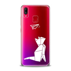 Lex Altern TPU Silicone VIVO Case Origami Cat