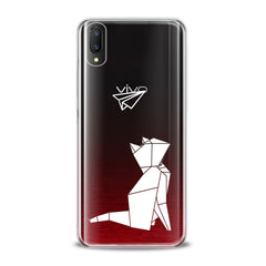 Lex Altern TPU Silicone VIVO Case Origami Cat