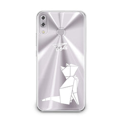 Lex Altern TPU Silicone Asus Zenfone Case Origami Cat