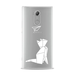 Lex Altern TPU Silicone Sony Xperia Case Origami Cat