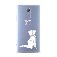 Lex Altern TPU Silicone Sony Xperia Case Origami Cat