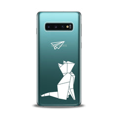 Lex Altern Origami Cat Samsung Galaxy Case