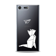 Lex Altern Origami Cat Sony Xperia Case