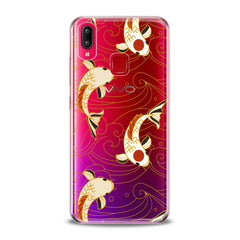 Lex Altern TPU Silicone VIVO Case Beautiful Koi Fishes