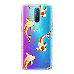 Lex Altern TPU Silicone Oppo Case Beautiful Koi Fishes