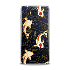 Lex Altern TPU Silicone Nokia Case Beautiful Koi Fishes